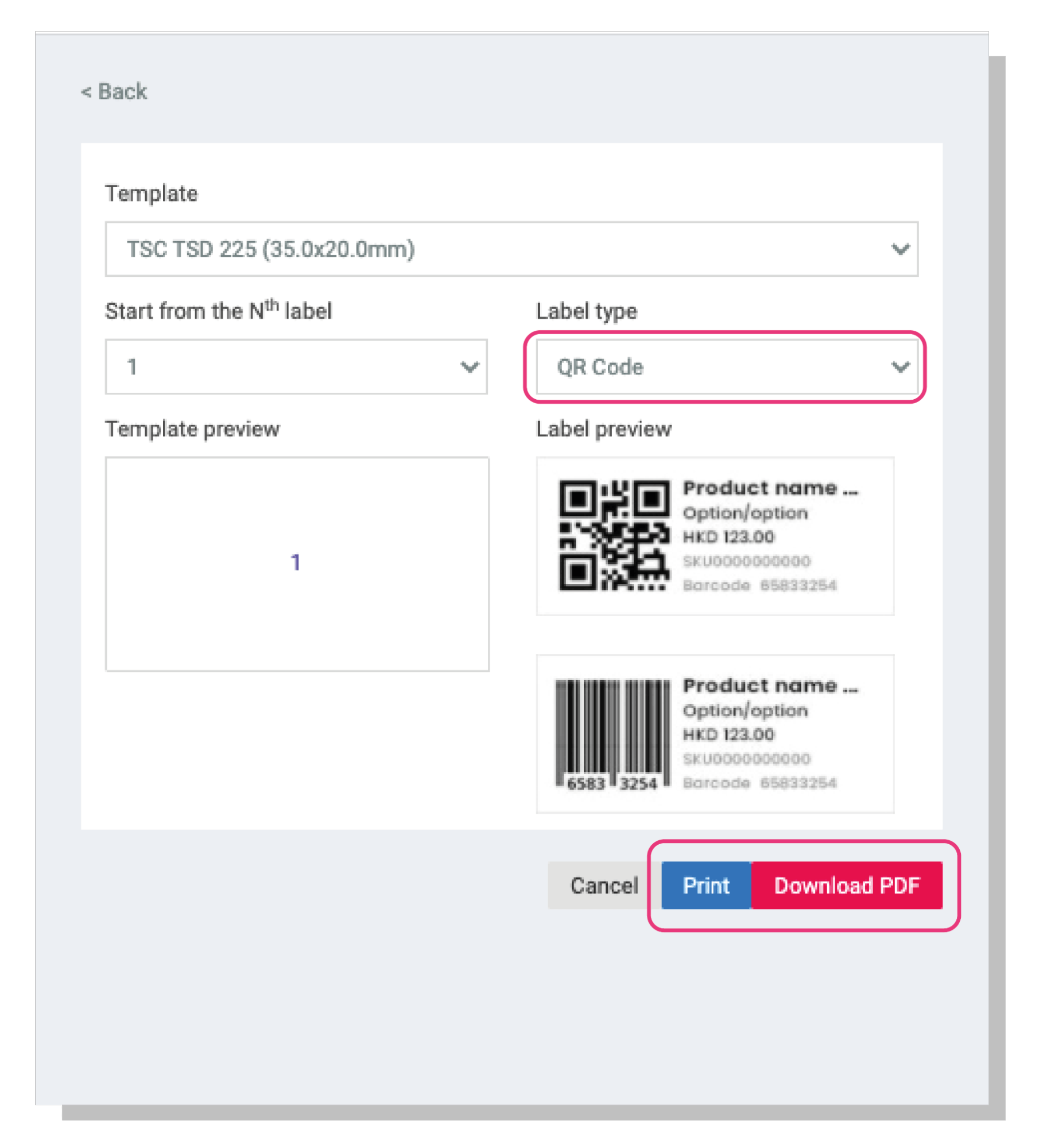 POS General Setting