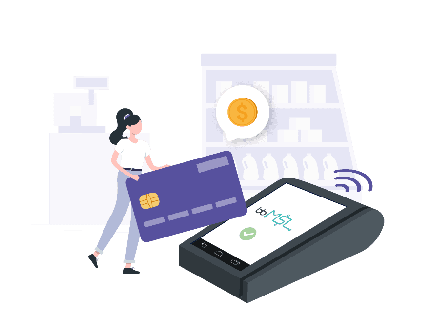  Seamless connection between physical stores and electronic payment terminals